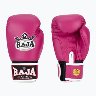 Boxhandschuhe RAJA BOXING Single Standard Genuine Leather pink