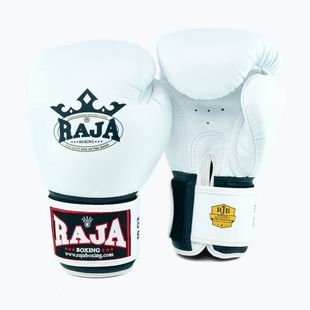 Boxhandschuhe RAJA BOXING Single Standard Genuine Leather white