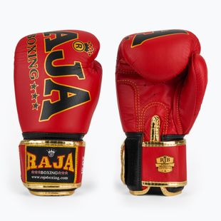 Boxhandschuhe RAJA BOXING Origin Standard Genuine Leather red