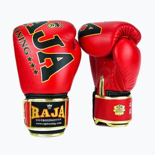 Boxhandschuhe RAJA BOXING Origin Standard Genuine Leather red