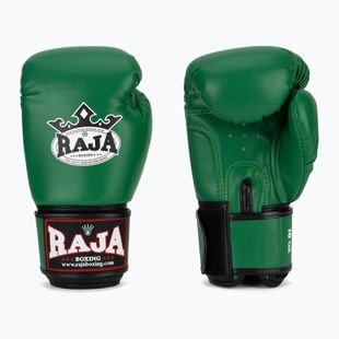 Boxhandschuhe RAJA BOXING Single Semi Leather green
