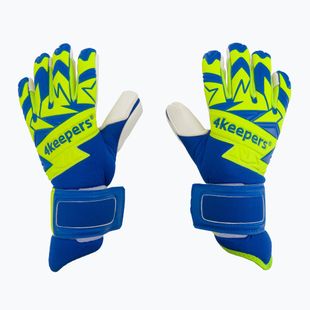 Torwarthandschuhe 4Keepers Equip Breeze Nc blau-grün EQUIPBRNC