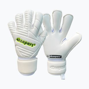 Torwarthandschuhe Kinder 4keepers Retro 42 RF2G Jr Weiß