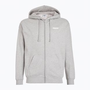 Herren PROSTO Hoodie Logo Zip grau