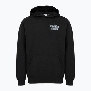 Herrenpullover PROSTO Flathead Hoodie schwarz