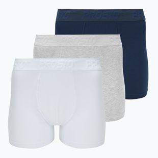 PROSTO Herren-Boxershorts KL252MACC 3 Paar mehrfarbig