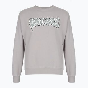Herrenpullover PROSTO Graffiti washed gray