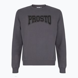 Herren PROSTO College Sweatshirt schwarz