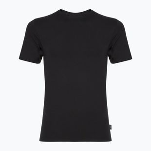 Herren PROSTO Slim schwarzes T-shirt