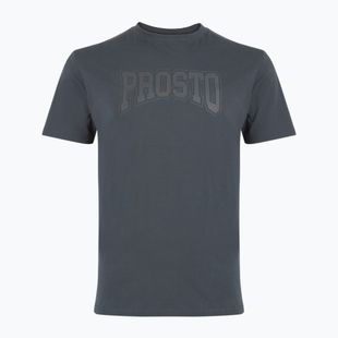 PROSTO Collage schwarzes Herren-T-Shirt