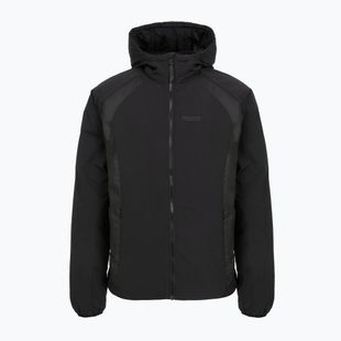 PROSTO Leichte schwarze Herren-Winterjacke