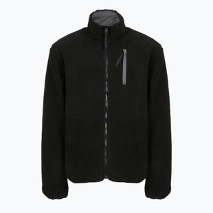 Herrenjacke PROSTO Reverse Sherpa schwarz
