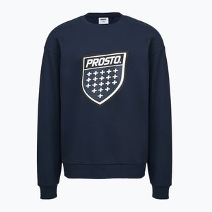 Herrenpullover PROSTO Big Shield Crewneck navy