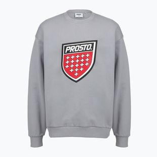 Herrenpullover PROSTO Big Shield Crewneck gray