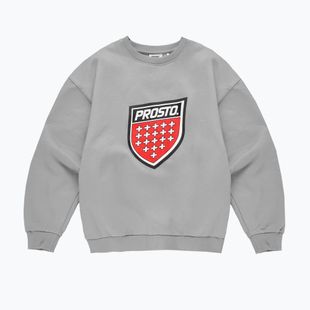 Herrenpullover PROSTO Big Shield Crewneck gray