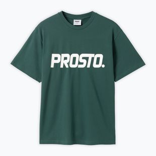 Herren-Shirt PROSTO Big Log bottle green