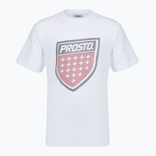 Herren-Shirt PROSTO Infine white