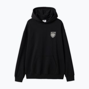 Herrenpullover PROSTO Hoodie Splash Shield black