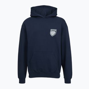 Herrenpullover PROSTO Hoodie Splash Shield navy blue
