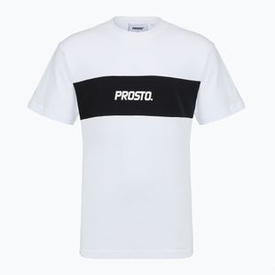 Herren-Shirt PROSTO Root white/black
