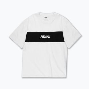 Herren-Shirt PROSTO Root white/black