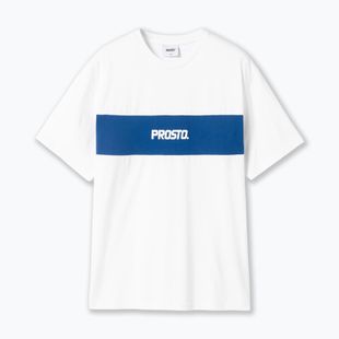 Herren-Shirt PROSTO Root white/navy blue