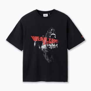 Herren-Shirt PROSTO Bark black