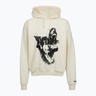 Herrenpullover PROSTO Hoodie Bark off white