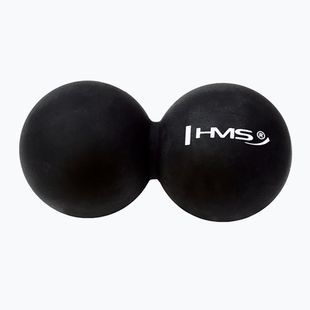 HMS Massageball BLC02 Lacrosse doppelt schwarz