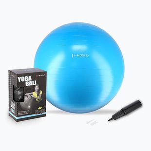 HMS Gymnastikball YB01 Neu 75 cm azurblau