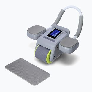 Automatisches Bauchmuskeltrainingsrad mit Display HMS KA08 grau