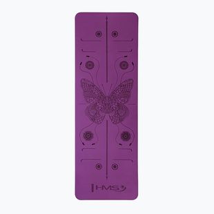 Yogamatte HMS YM10 8 mm violett