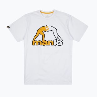 Herren T-Shirt MANTO Logo weiß
