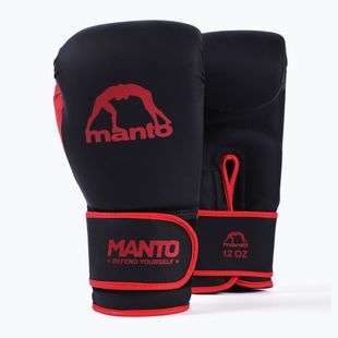 MANTO Essential Boxhandschuhe schwarz/rot