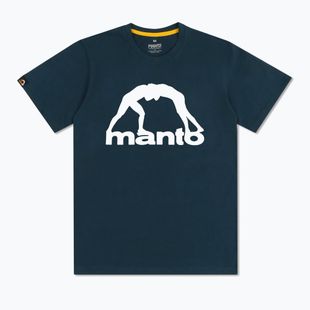 Herren T-Shirt MANTO Vibe 25 marineblau/weiß