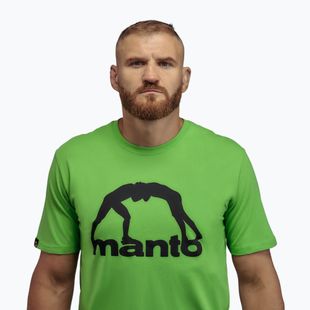 Herren T-Shirt MANTO Vibe 25 neon grün/reflektierend