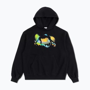 Hoodie Sweatshirt MANTO Reflection Schwarz