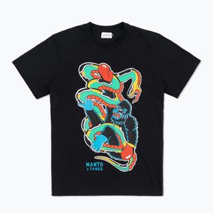 Shirt MANTO X Panku Struggle Schwarz