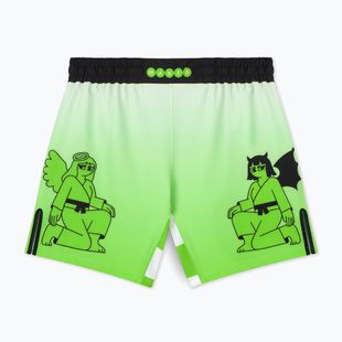 Herren-Trainingsshorts MANTO Two Sides grün