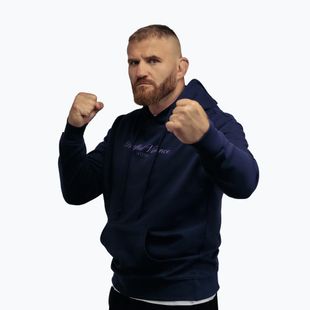 Herrenpullover MANTO Peaceful Violence Hoody navy