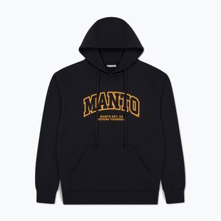 Herrenpullover MANTO Varsity 26 Hoody schwarz