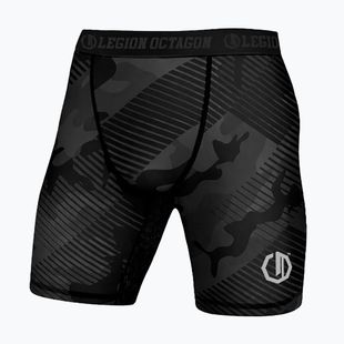 Herren Trainingsshorts Octagon Legion Line Camo schwarz
