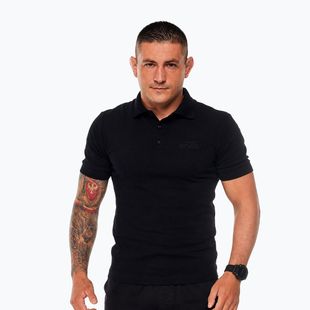 Herren-Poloshirt Octagon Legion HFT Polo black