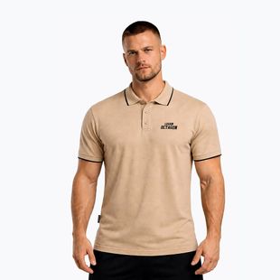 Herren-Poloshirt Octagon Legion Tipped HFT Polo beige