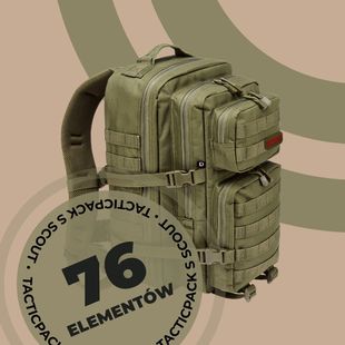 Notfallrucksack TACTICPACK Scout 40 l olive