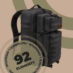 Notfallrucksack TACTICPACK Operative black