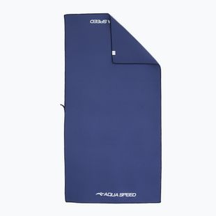 AQUA-SPEED Dry Flat Handtuch navy blau 155