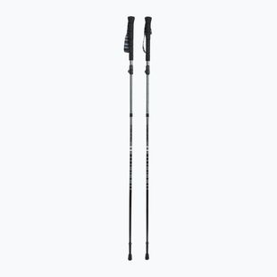 Trekkingstöcke Viking Kettera Pro Long Grip dark grey / black