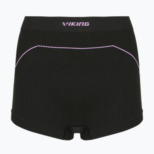 Damen Thermo-Boxershorts Viking Etna 2.0 black/purple