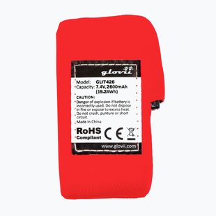 Batterie für Glovia beheiztes Sweatshirt und Hose GLI7426 rot